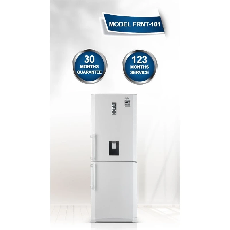 یخچال فریزر کمبی کلور مدل FRNT101 رنگ استیل