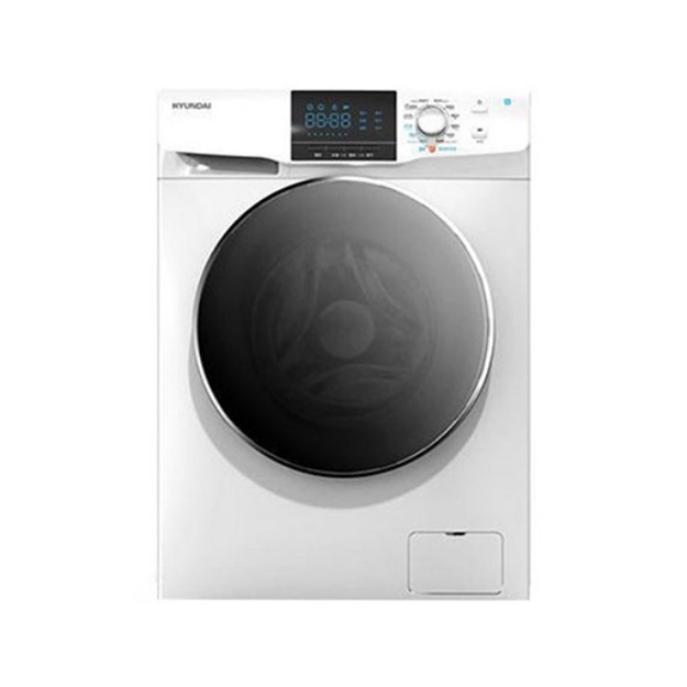 ماشین لباسشویی هیوندای مدل HWM-8414 ظرفیت ۸ کیلوگرم درب از جلو رنگ سفید